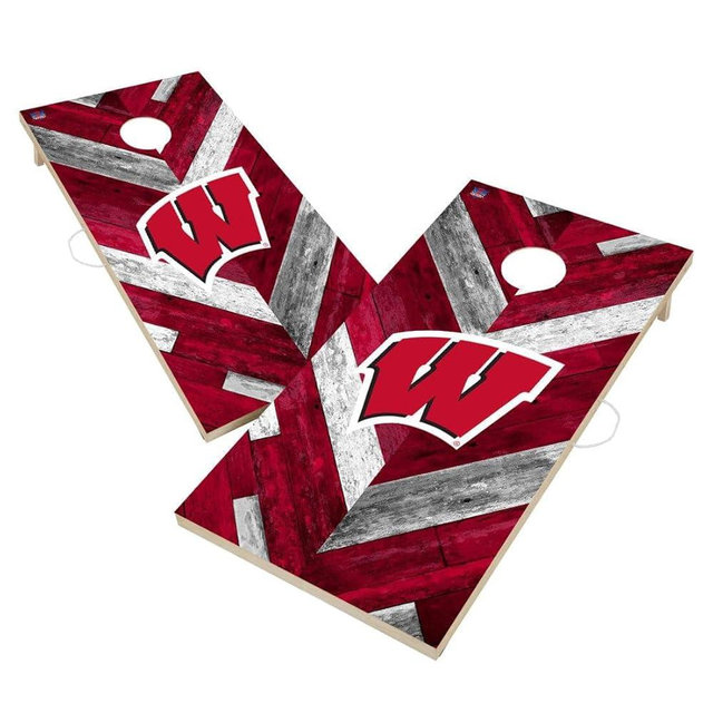 College Team Cornhole Boards, 2x4 Regulation Corn Hole Game Set, Officially Licensed Cornhole Game, Perfect for Tailgates