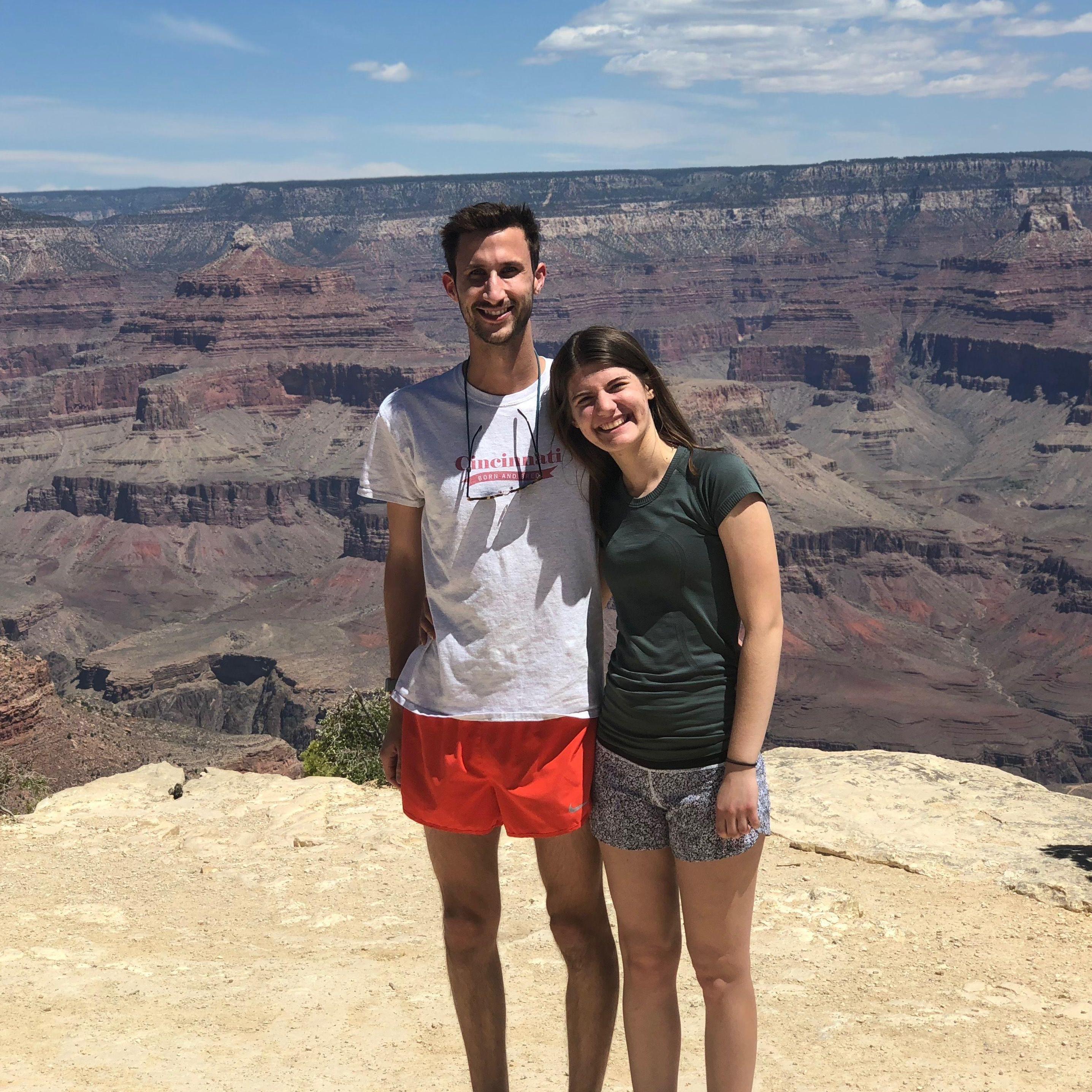 Our first vacation together during spring break