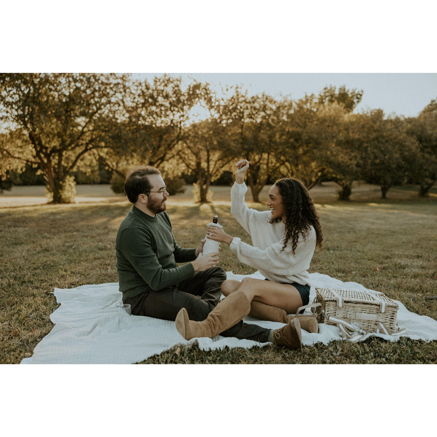 Pop the champagne, she's changing her name! Here's to the Anzalones!