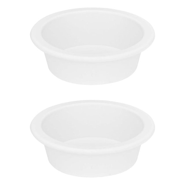 ASAWASA 2 Pcs Silicone Liners for Wax Warmer,No Mess, No Scrape, Long Lasting and Reusable, 2.48 in in Bottom Diameter (medium size 2pcs)