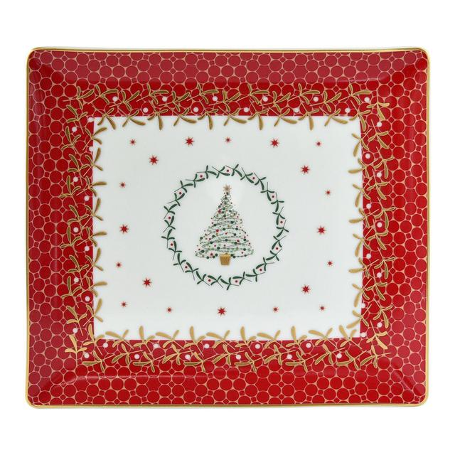 Bernardaud Noel Rectangular Tray