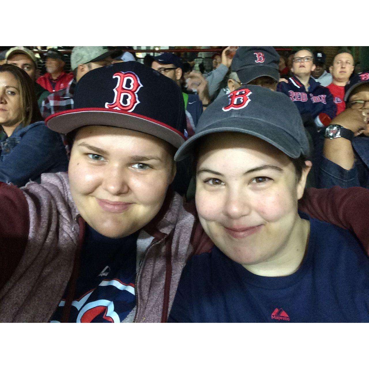 MJ's First Red Sox Game 2016