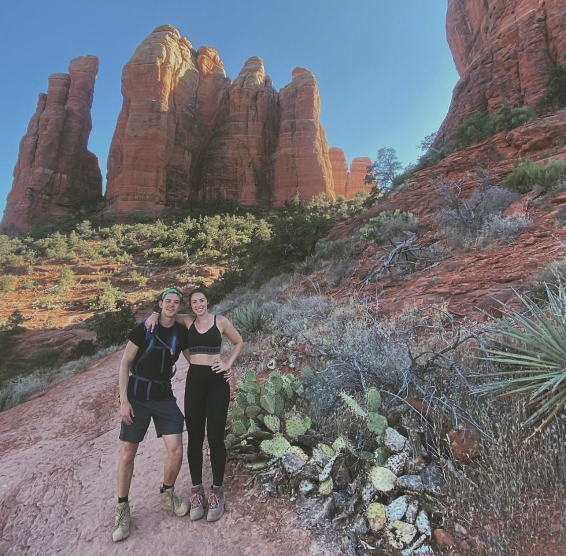 Hiking in Sedona. Shout out for our good friend Johnny Bravo for hosting us and showing a great time around Phoenix.