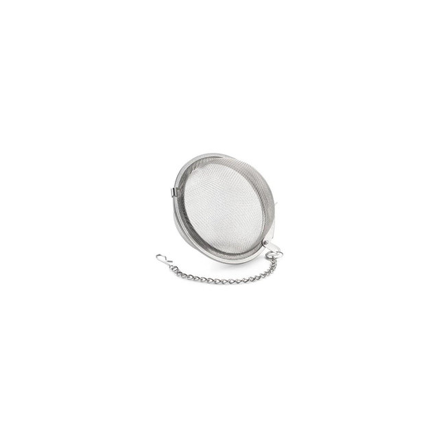 Gourmanity Stainless Steel Loose Tea Infuser Strainer Ball, Silver - 2.6 inch