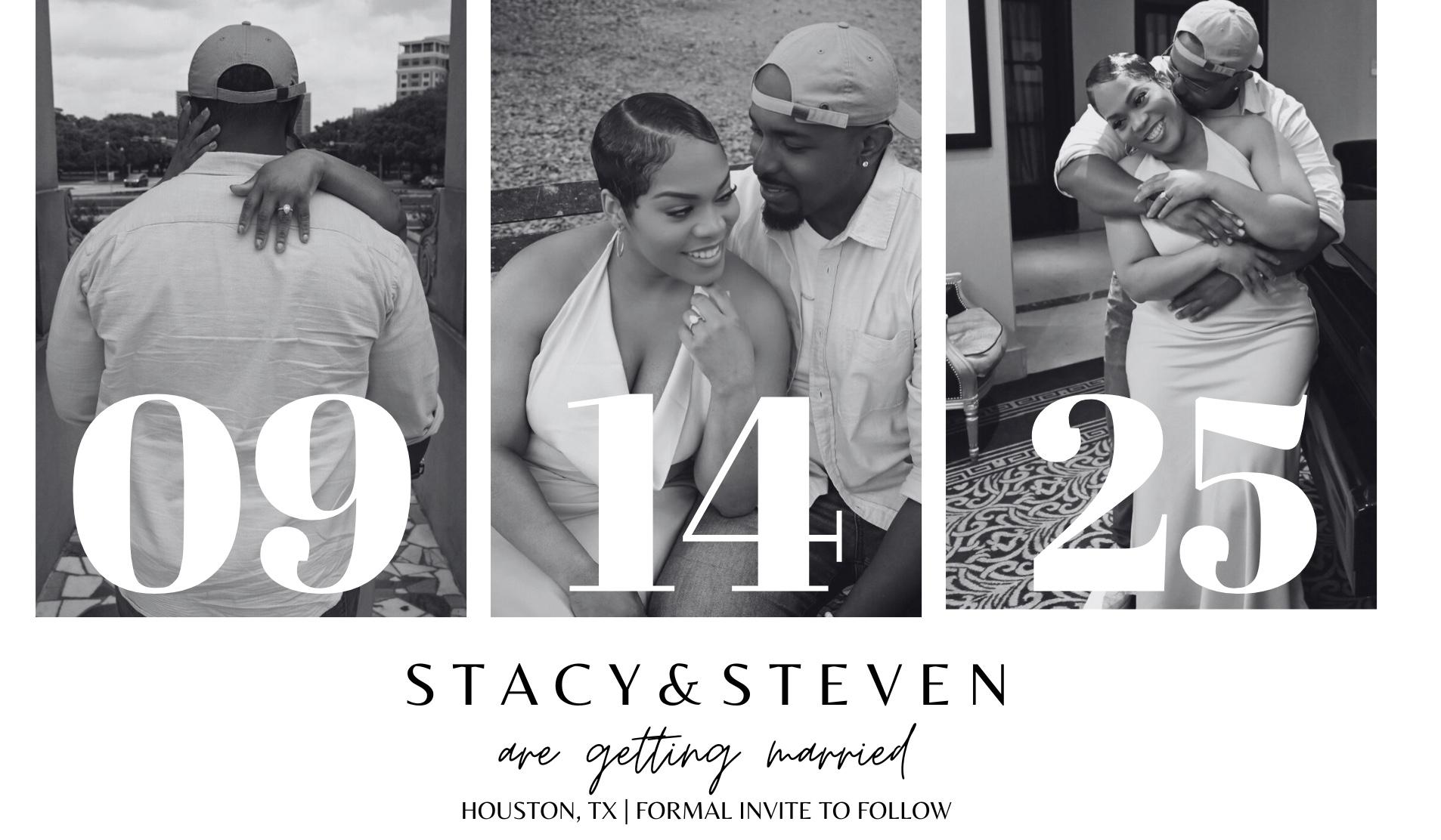 The Wedding Website of Stacy Kent and Steven Riley