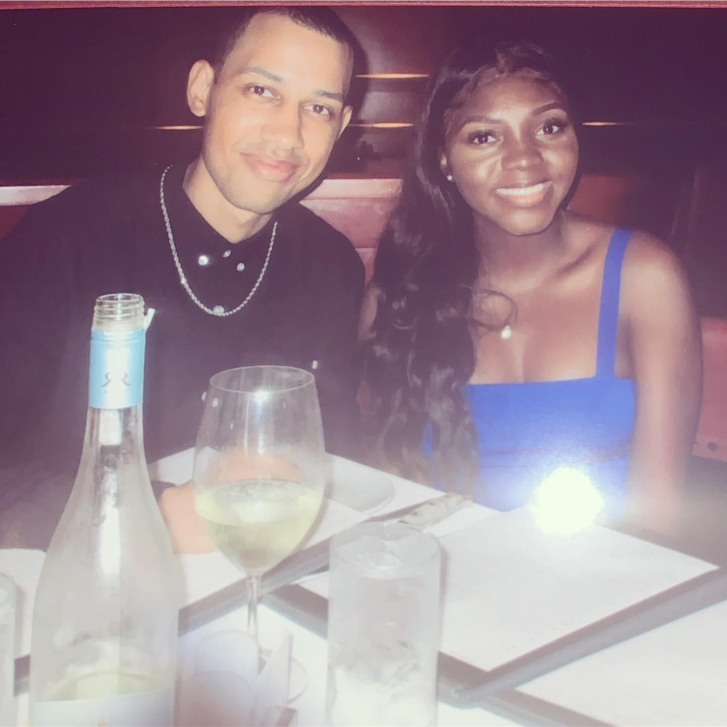 Throw back to the night of the proposal! 8.4.19