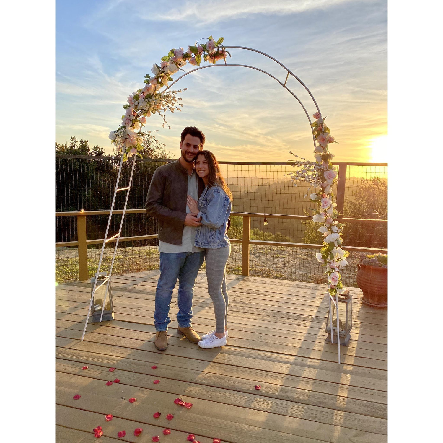Our engagement in Margarita & Van's backyard!
2/15/20