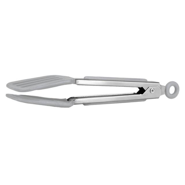 Tovolo Mini Turner Tongs Oyster Gray