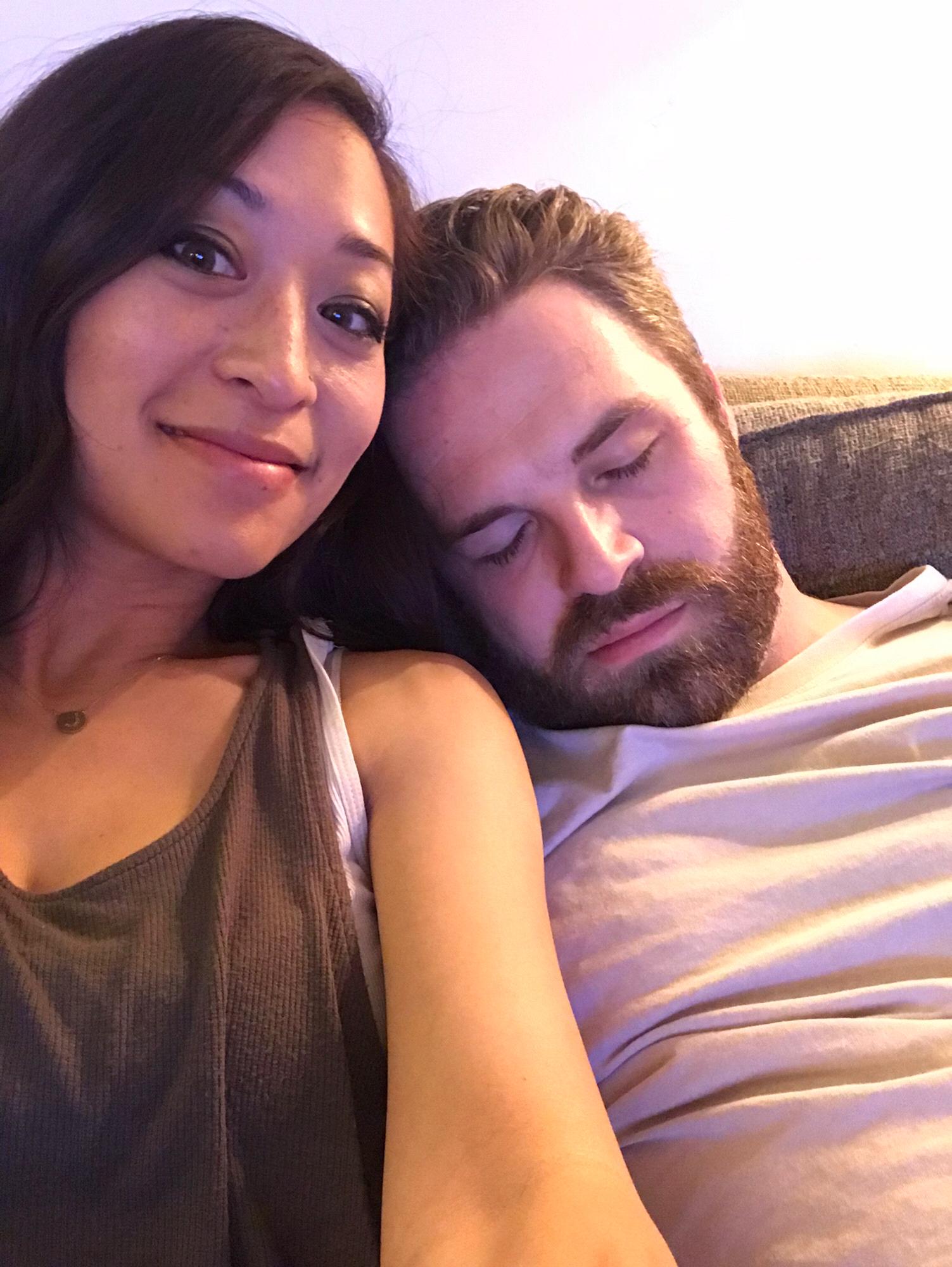 Someone fell asleep during the Super Bowl. 🤣