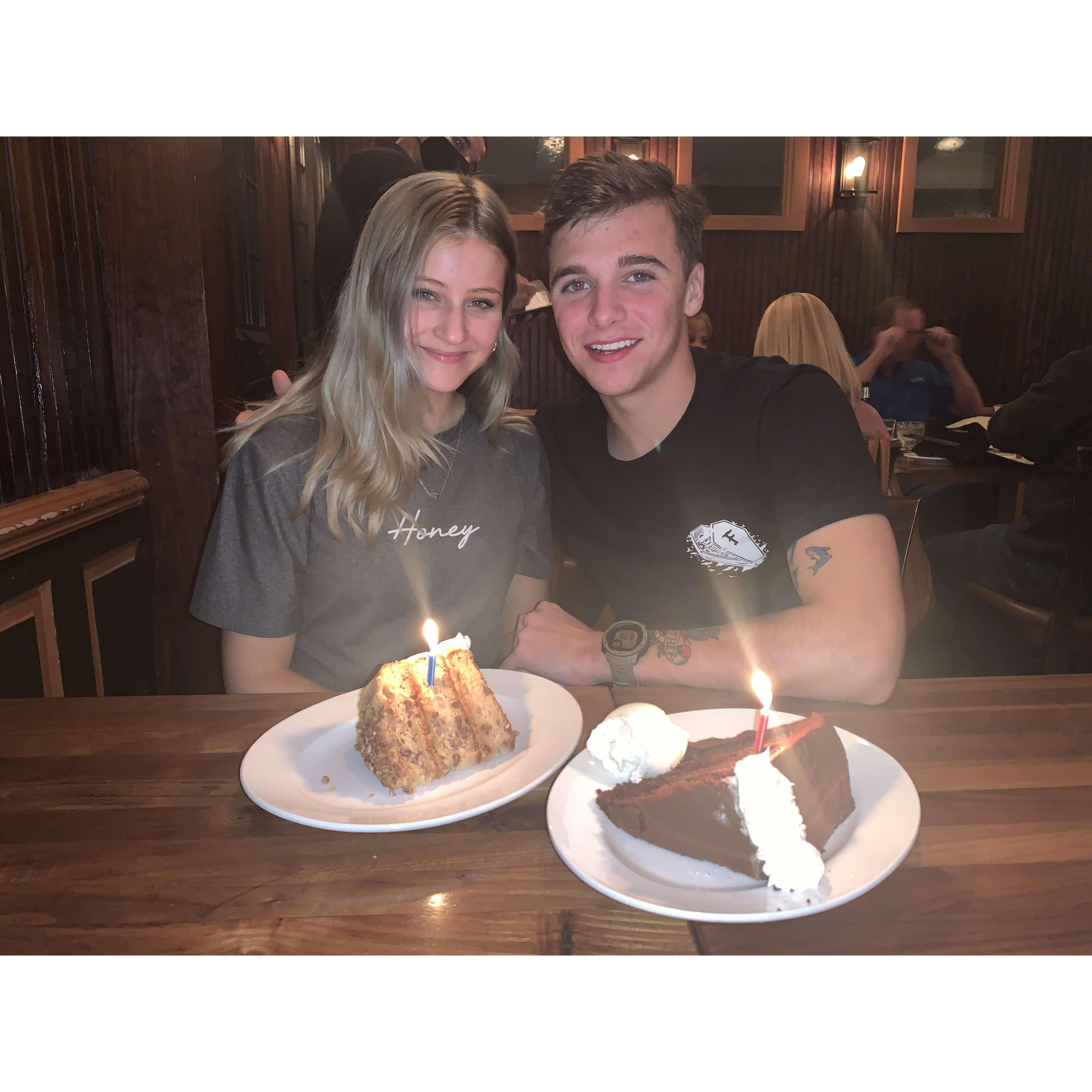 Celebrating our 21st birthdays. 