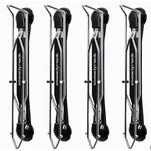 Steadyrack Bike Racks - Classic Rack - Wall Mounted Bike Rack Storage Solution for Your Home, Garage, or Bike Park - 4 Pack