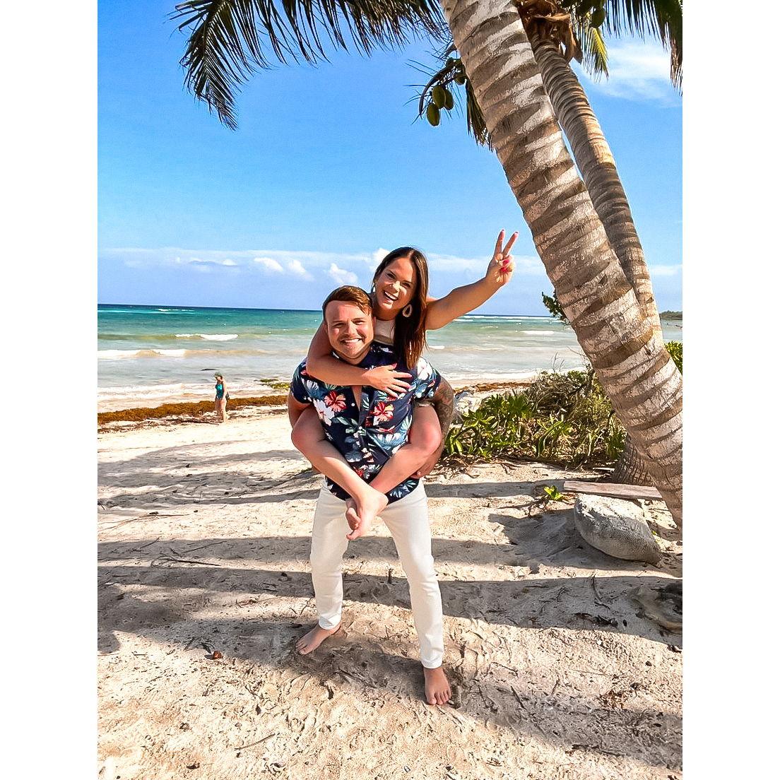 Having a blast in Tulum, Mexico - April 2022