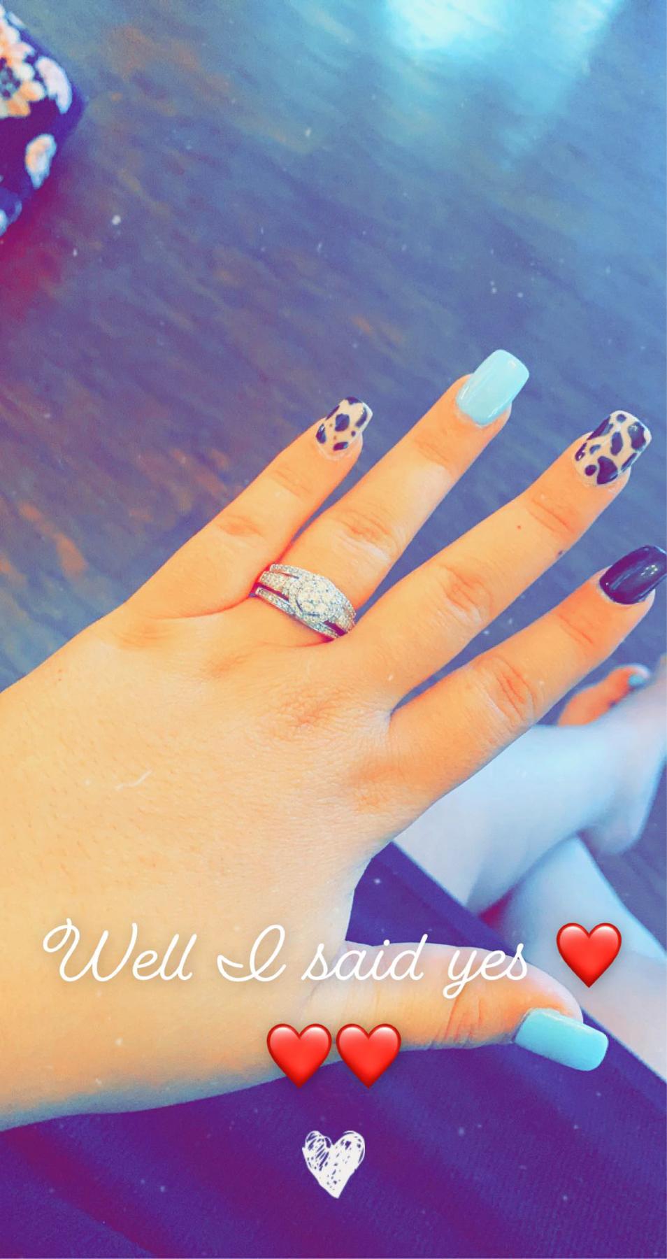 He asked and I said YES!