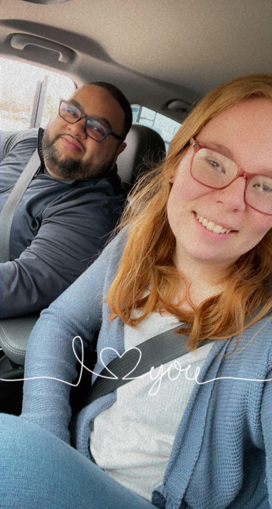 After Sunday car rides; taking Liam to the car wash