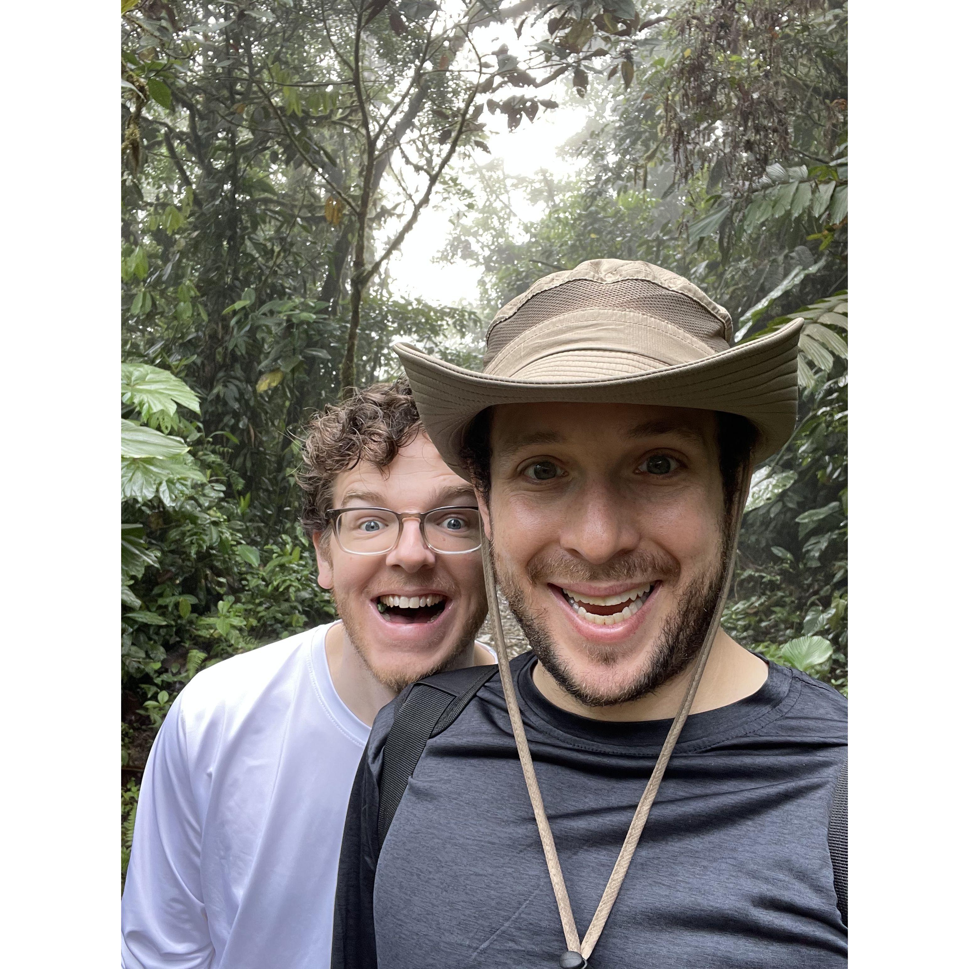 February 2024 - Ecuador - Sean Paul was honestly just surprised that Eli could actually wake up that early on a non work day.