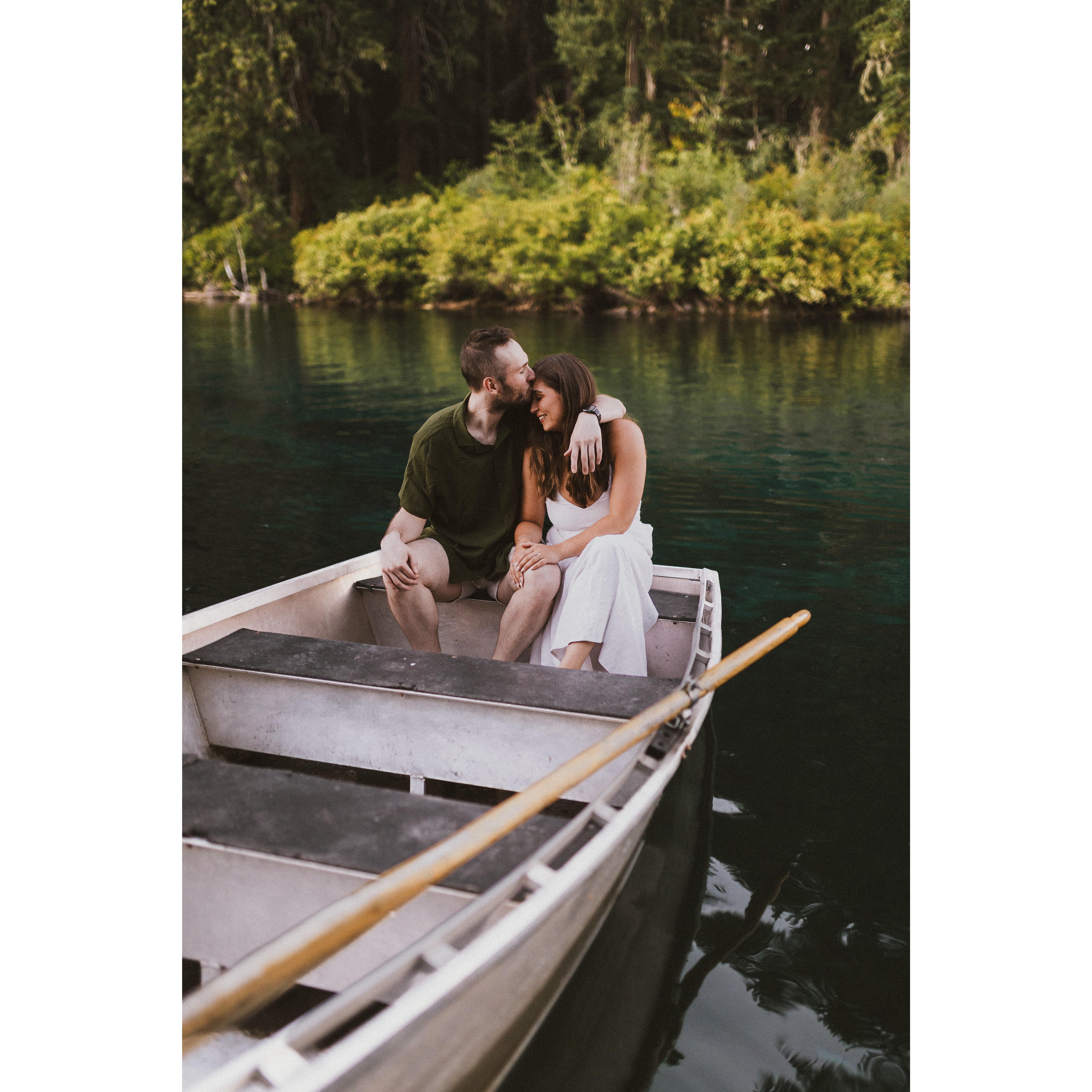 Our engagement shoot with Tony Gambino, just outside of Sisters, Oregon!