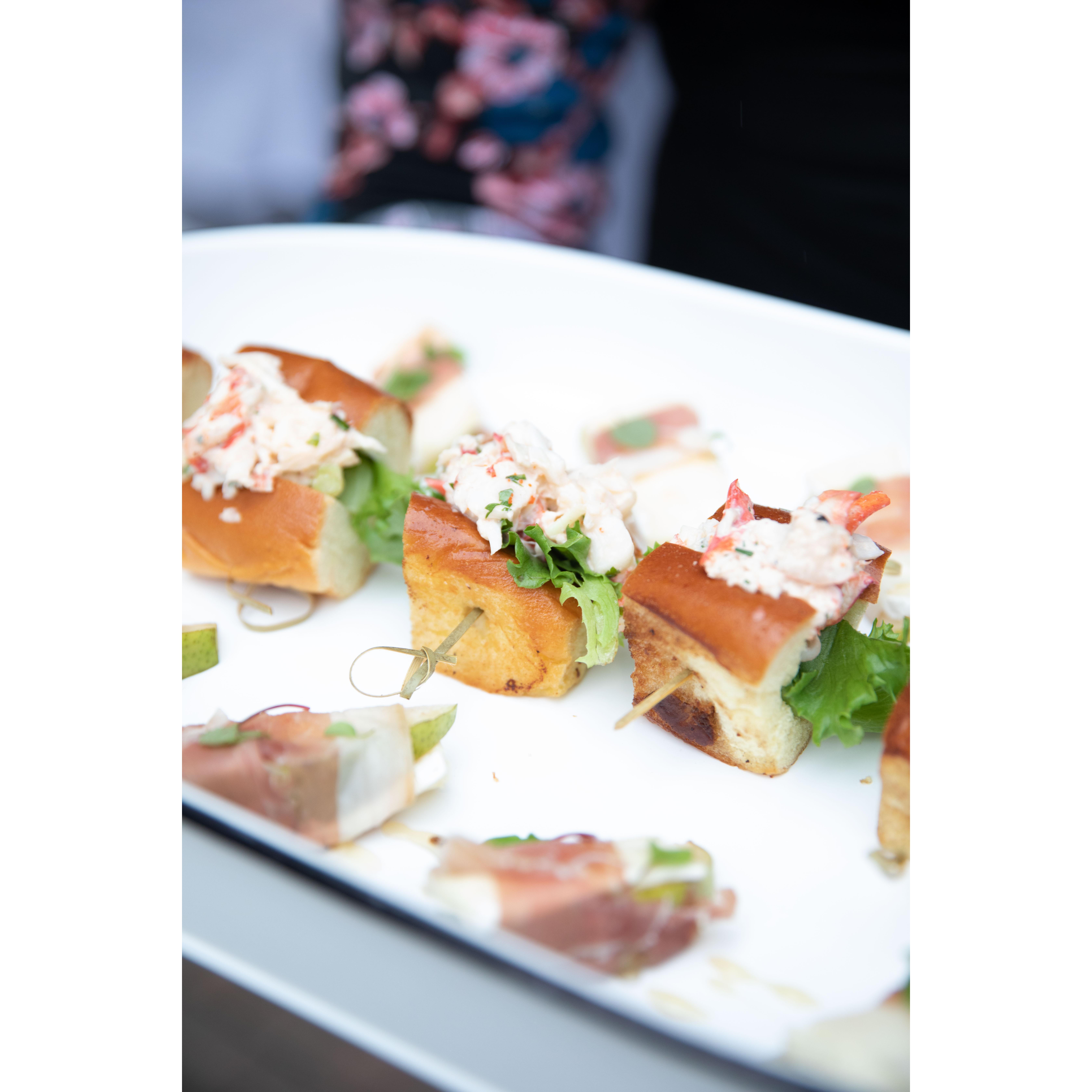 The food was a highlight of the night. Boston's Shuck Truck is outstanding.