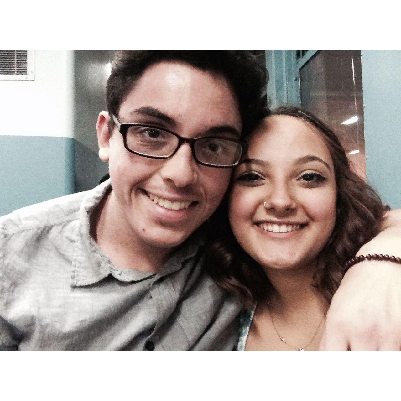 August 2014, 6 months together