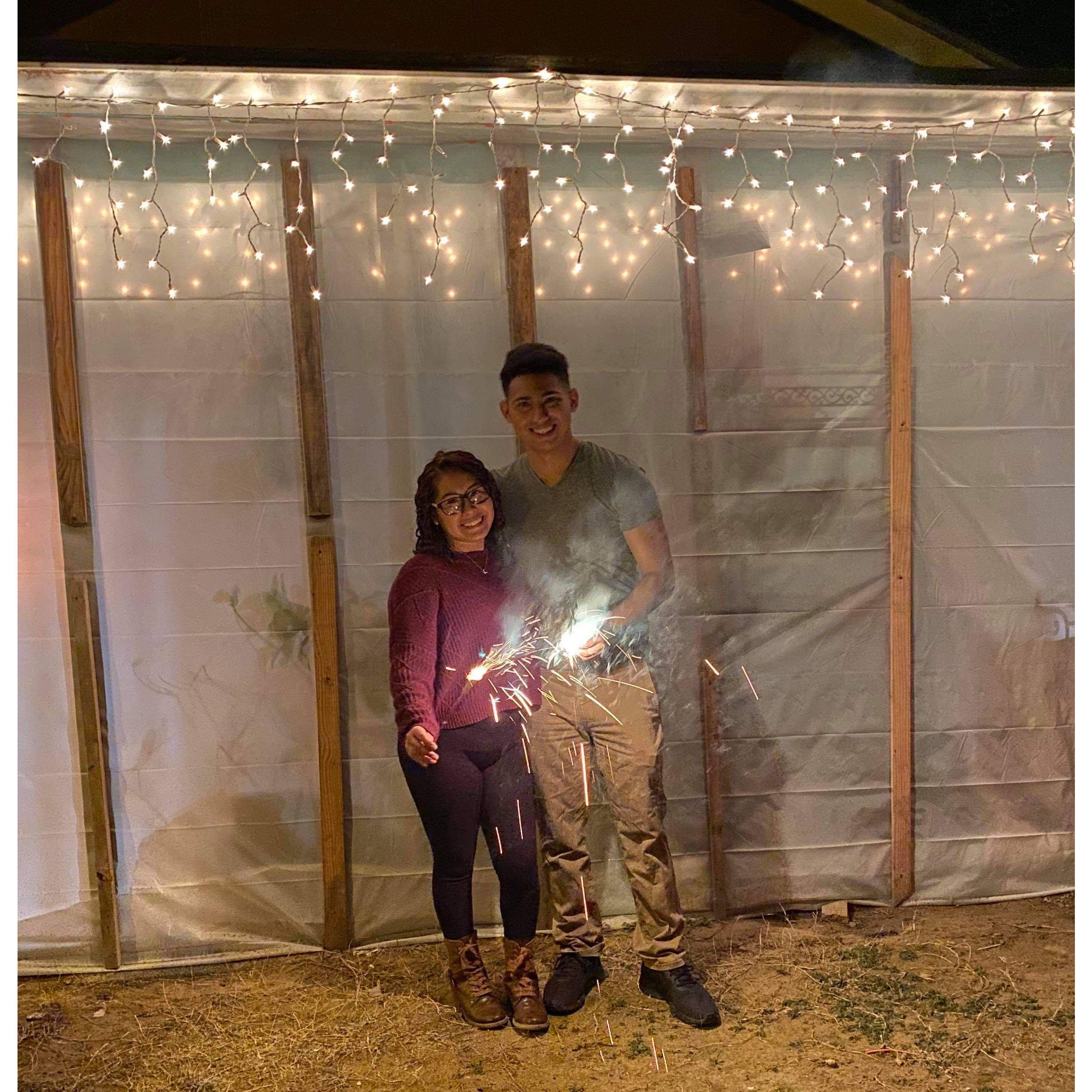 Our first Christmas together