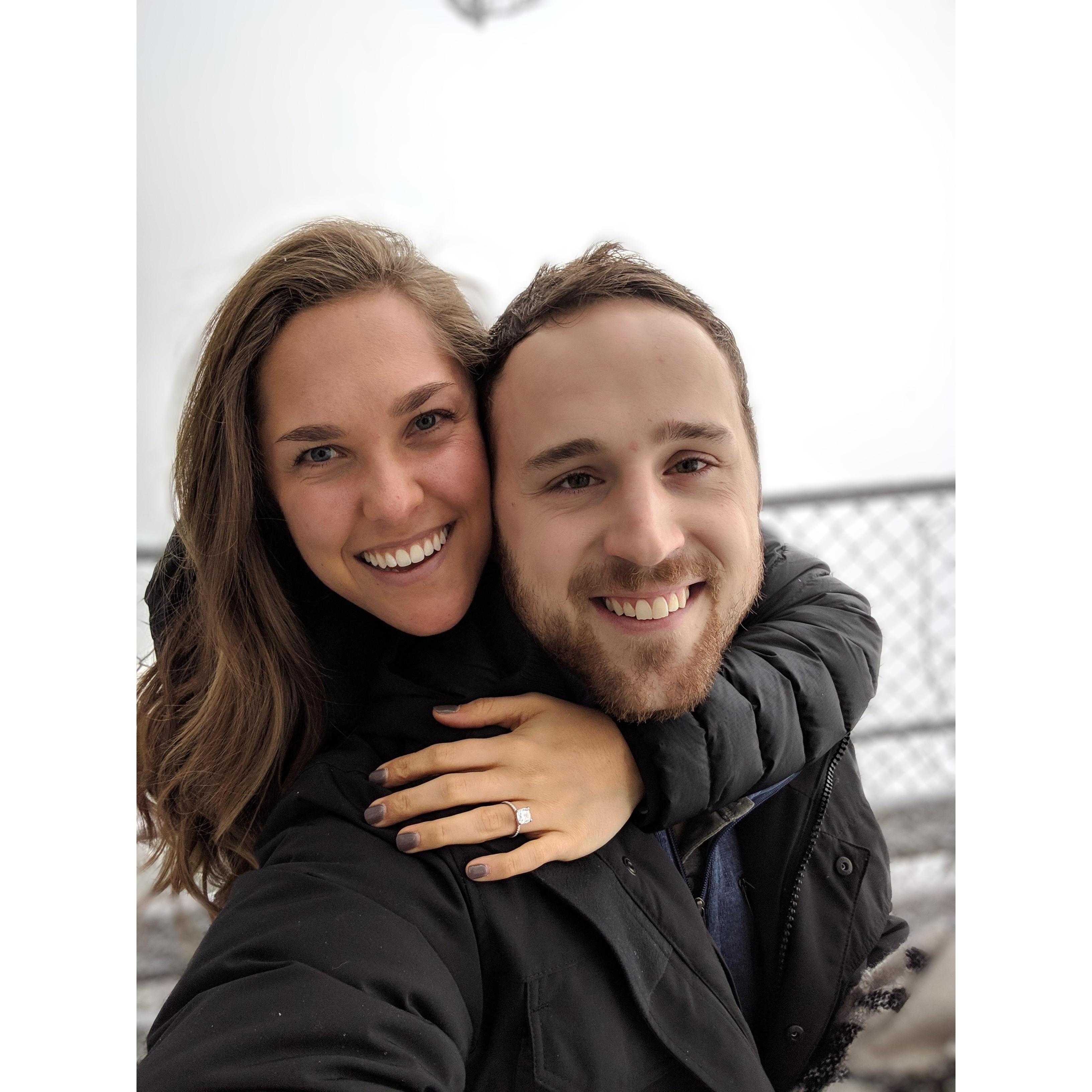 Newly engaged in Switzerland!