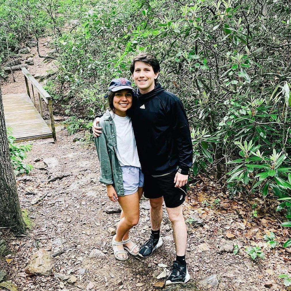 hiking in North Carolina!