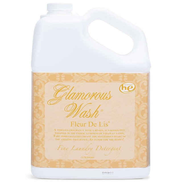 Tyler Candle Fleur De Lis Glamorous Wash 128 oz (Gallon) Fine Laundry Detergent