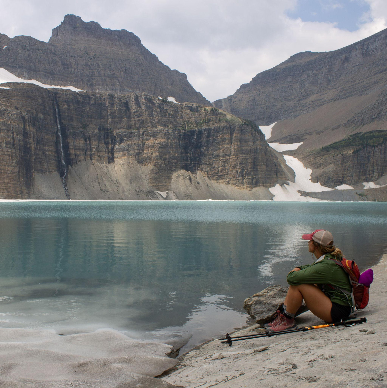 Grinnell Glacier. Glacier National Park, Montana. Summer 2018
