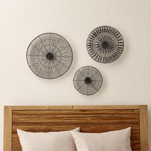 Intricate Circle Metal Wall Art 3-Piece Set