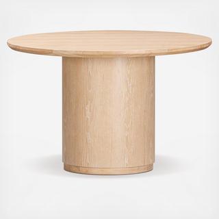 Marlow Wood Round Dining Table