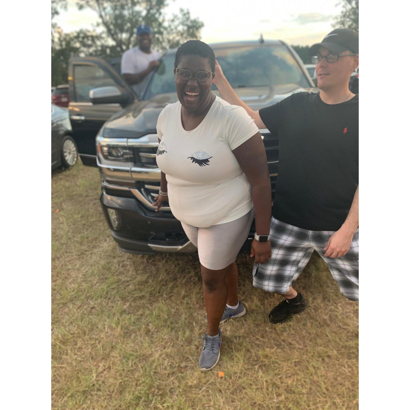 Photo Bomb.. We had a GREAT time