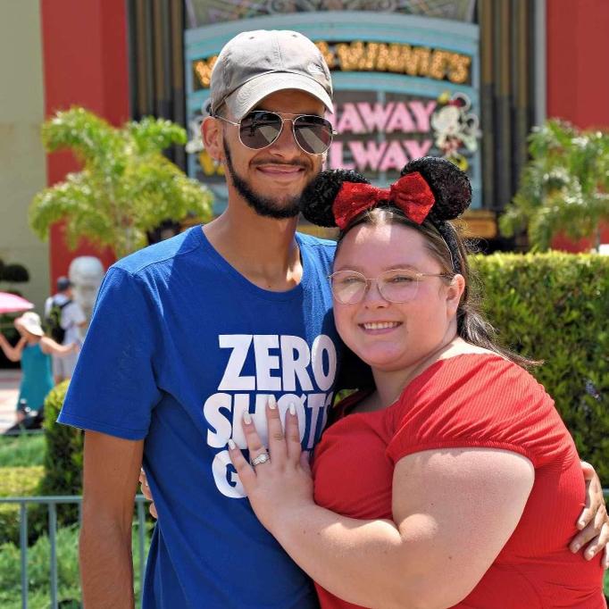 Disney Bound! To celebrate our engagement at Hollywood Studios!