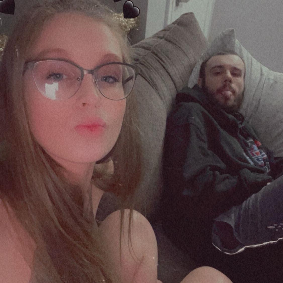 NYE Tyler and Gabrielle rang this new year in on the couch adjusting to having 3 kids LOL!