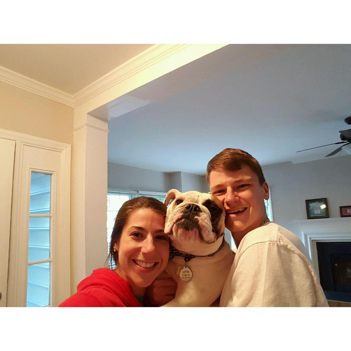 First selfie in the new house
