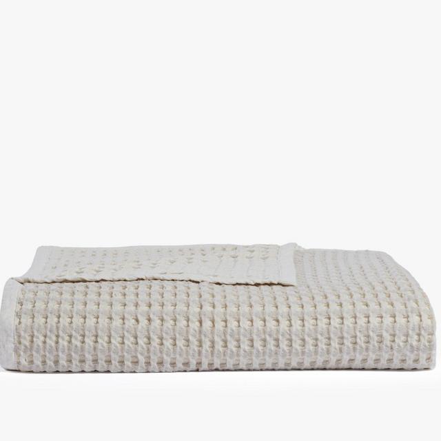 Organic Waffle Bed Blanket - Full/Queen