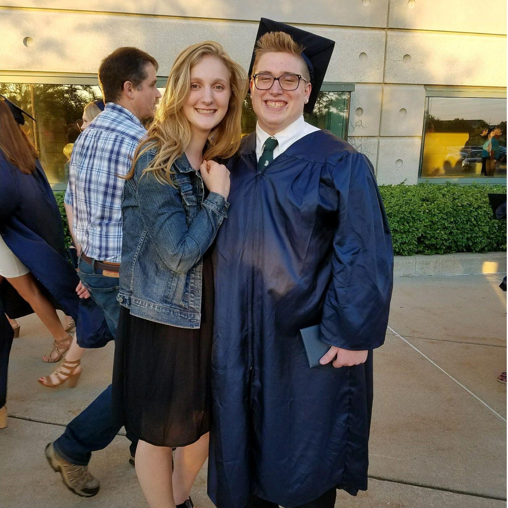 Ben's high school graduation (2017)