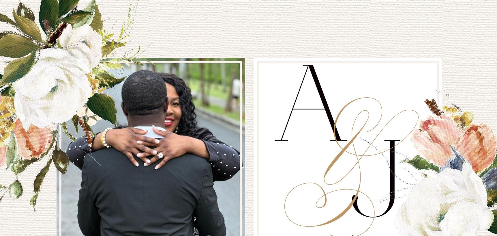 The Wedding Website of Joanna Elizabeth Grant and Andrae Richard Prendergast