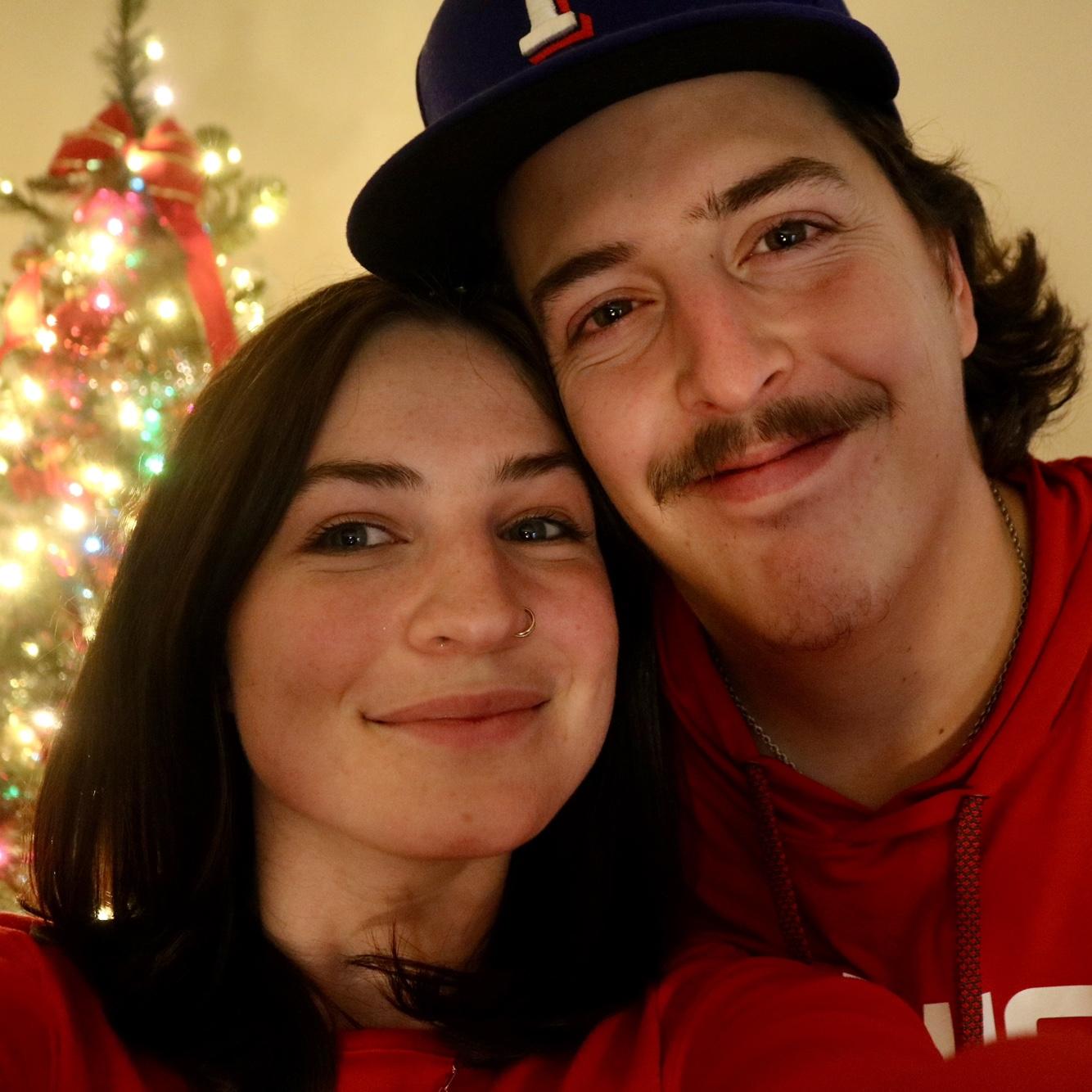 Our first Christmas together in our own place!