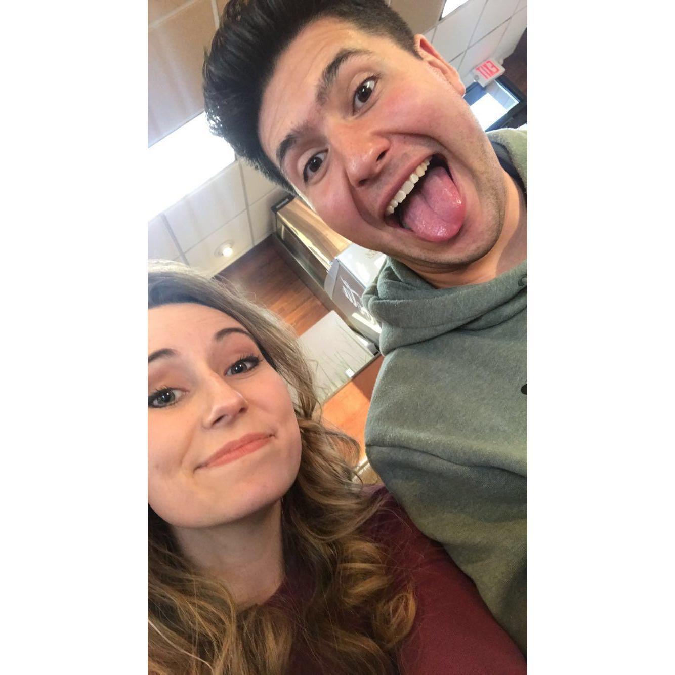 January 25, 2019 - 4 days after we became a couple