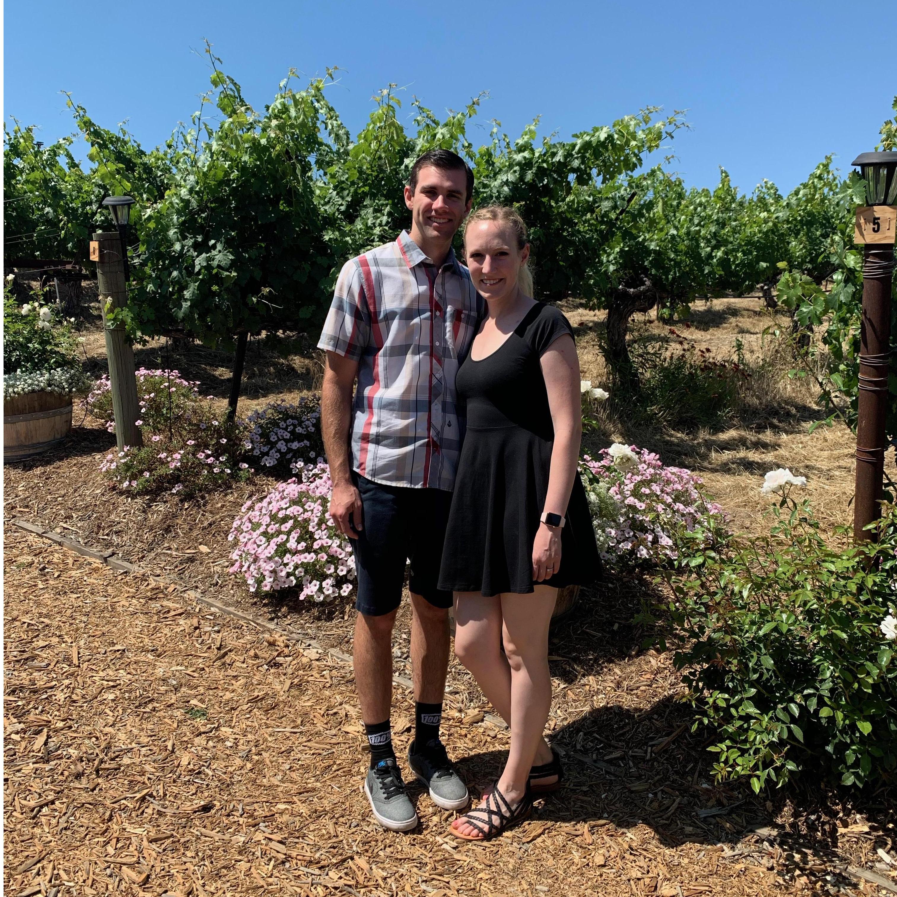 Searching for the perfect wedding venue, this one was in Temecula!