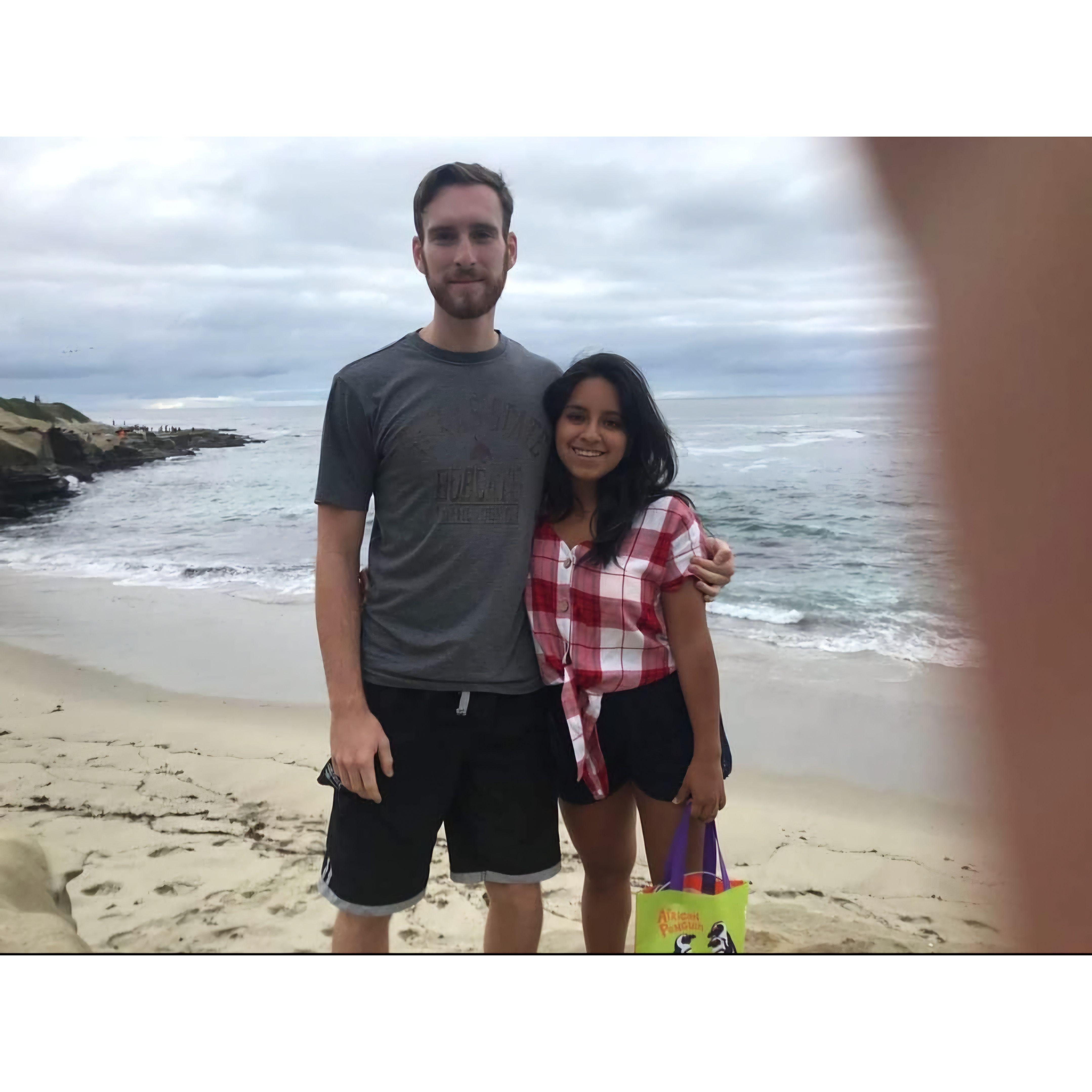 Summer 2019, First out state trip with Paulie to CA