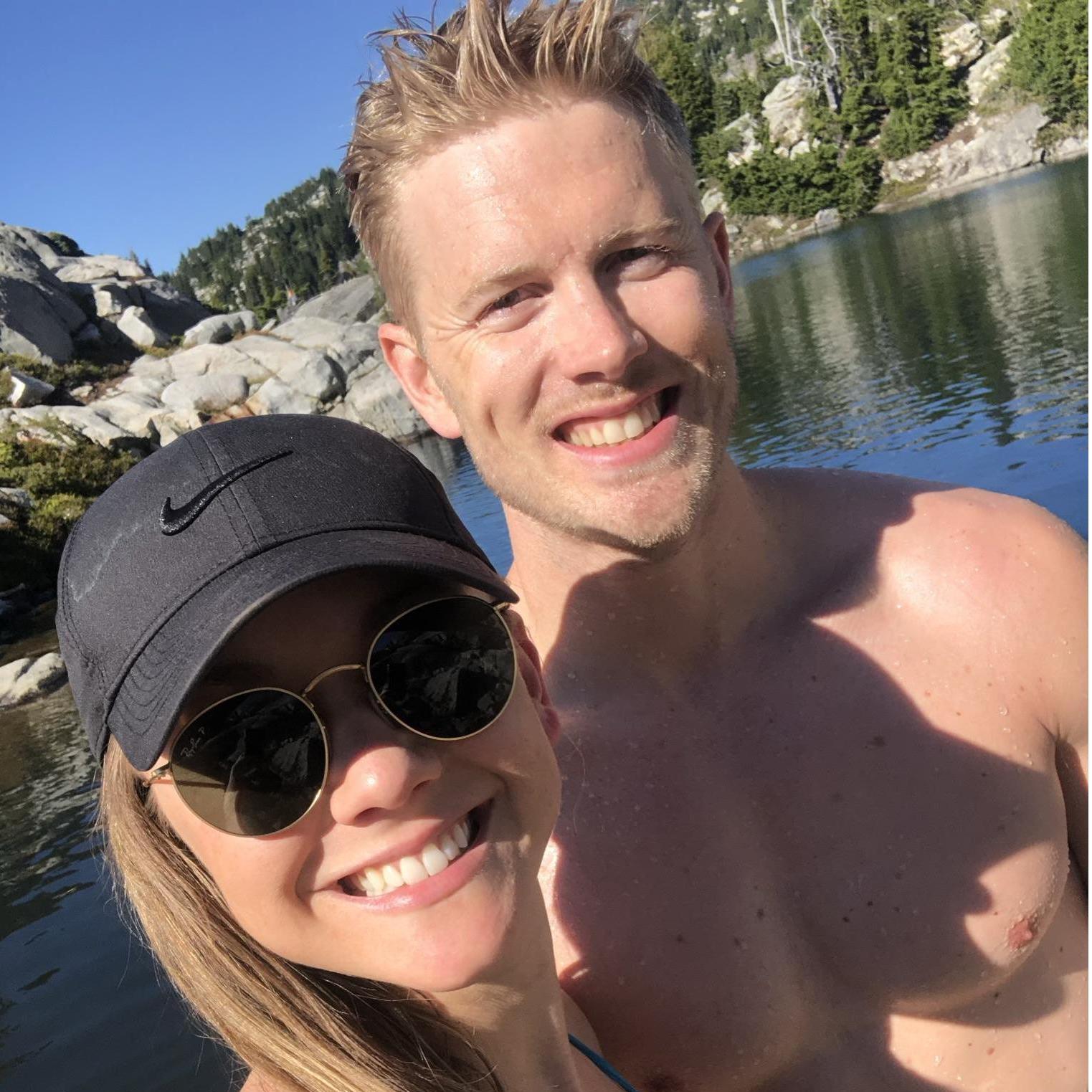 We made it to the top of Tuck & Robin Lakes -- 14 miles!!