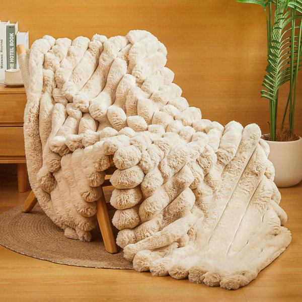 The Nantucket Oversized ThrowBlanket - Shoreline Beige
