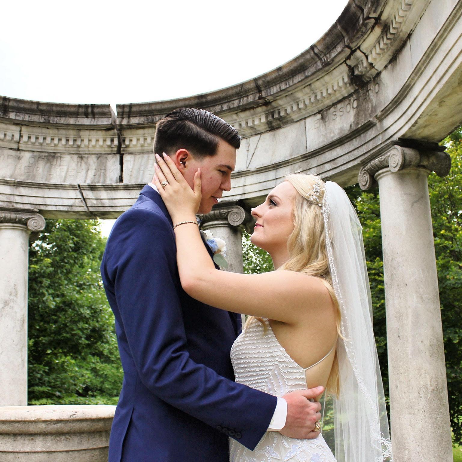 Right after we said "I Do" in Memphis