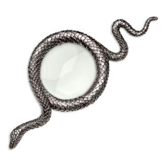 L'Objet Platinum Plated Snake Magnifying Glass