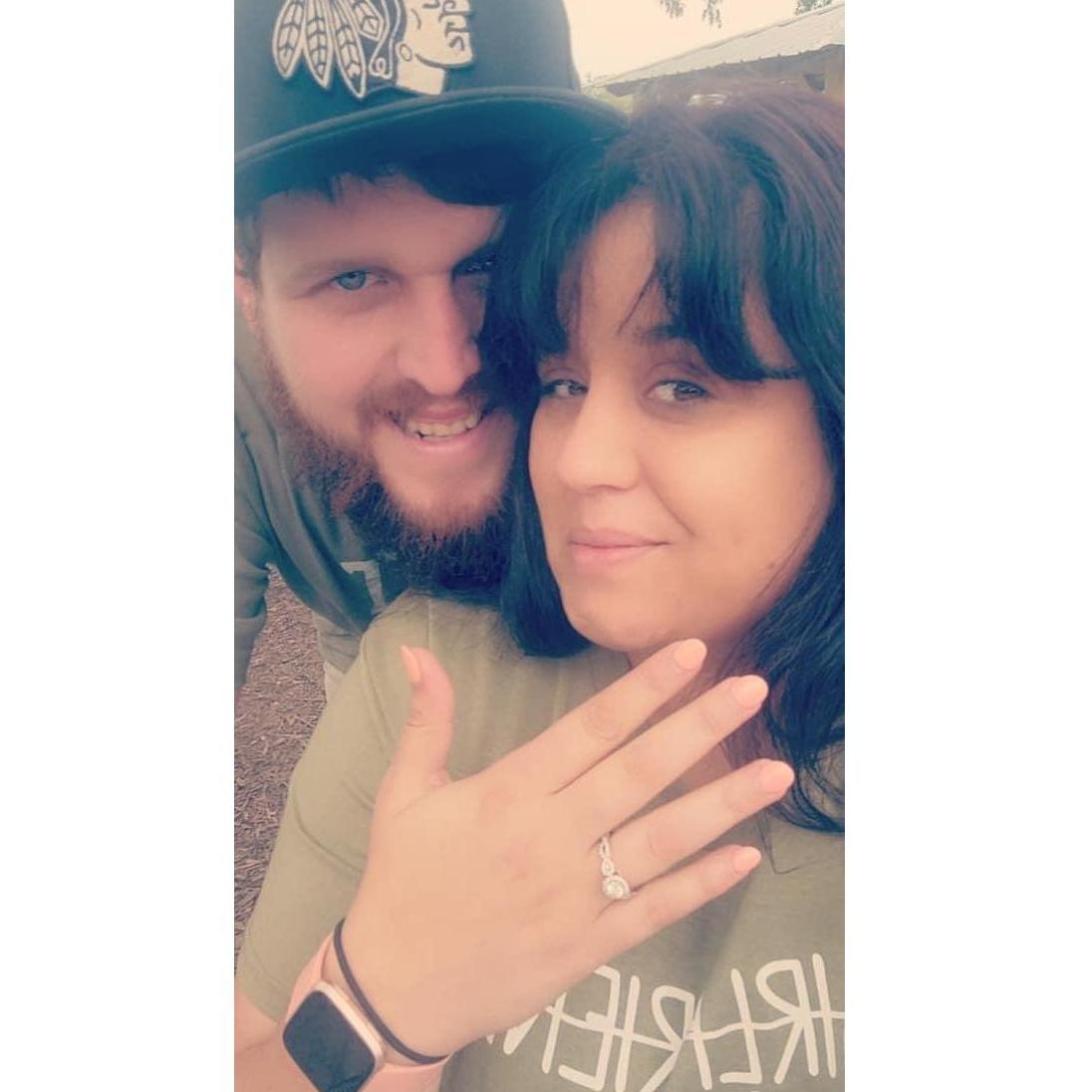 Dennis' family came out the following weekend after our engagement and helped us celebrate!