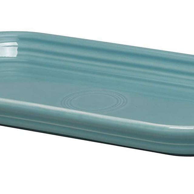Fiesta 12-Inch by 5-3/4-Inch Bread Tray, Turquoise