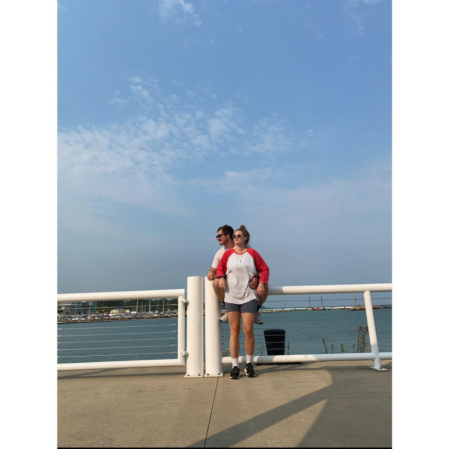 Did we muster the courage to ask someone to take our photo or default to the Apple Watch self timer?