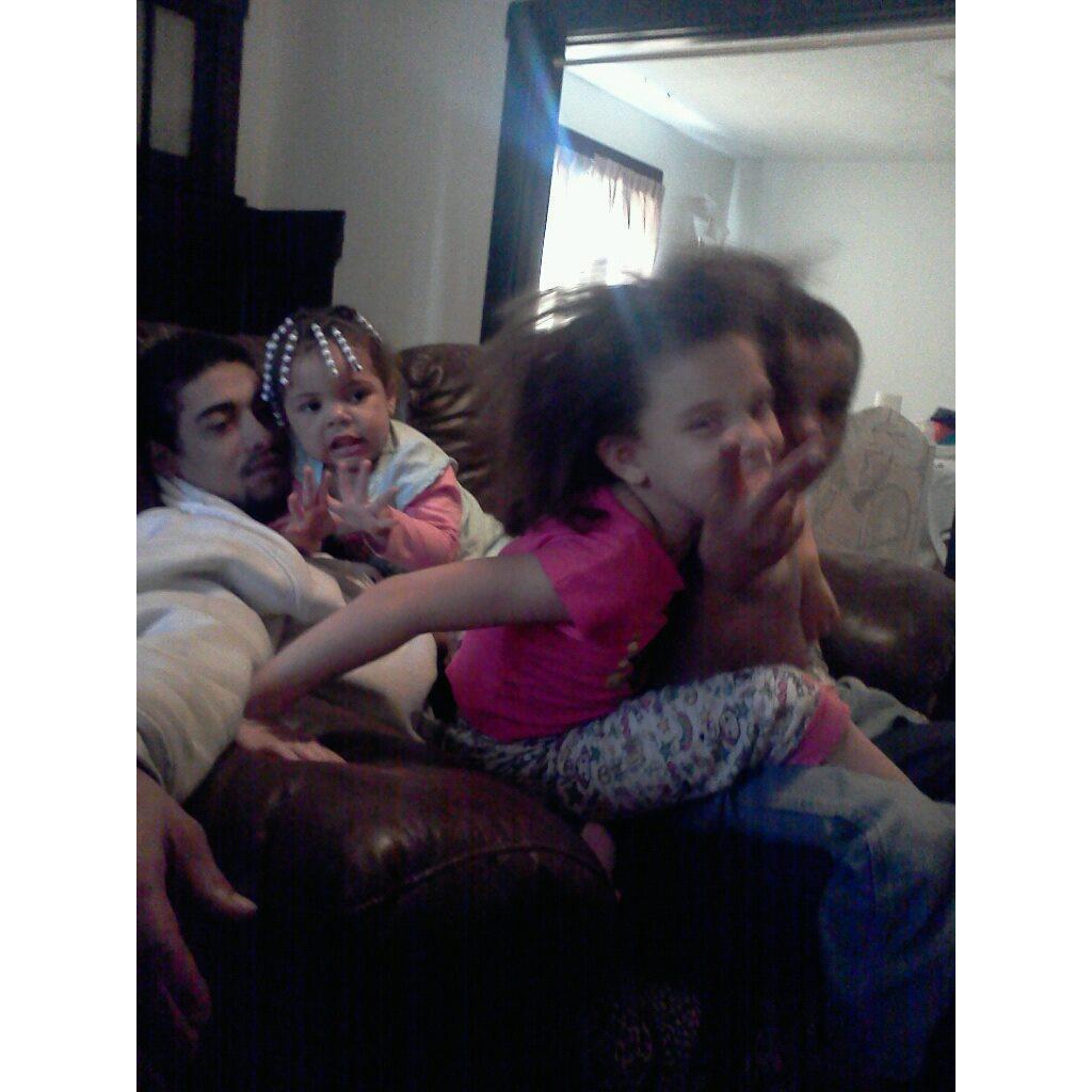 Daddy and 3 of thew minions