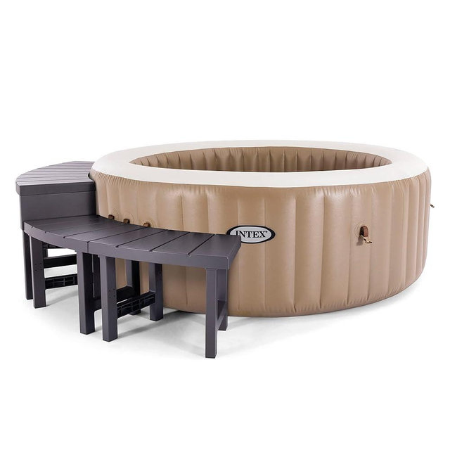 Intex 2 Medium PureSpa Benches, Compatible with 4 Person Spas (Accessory Only)