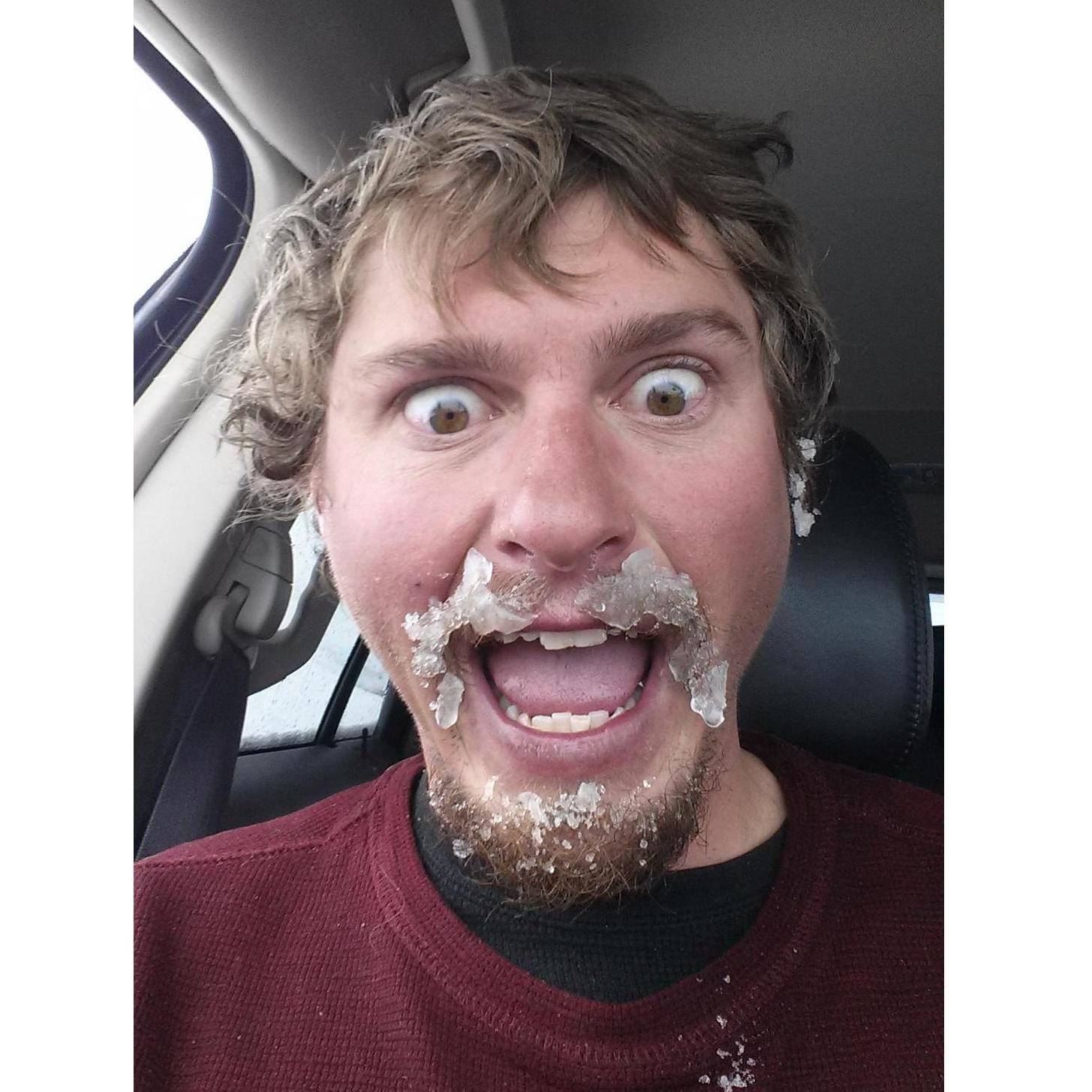 Snowboarding Freeze is real and I love it!!